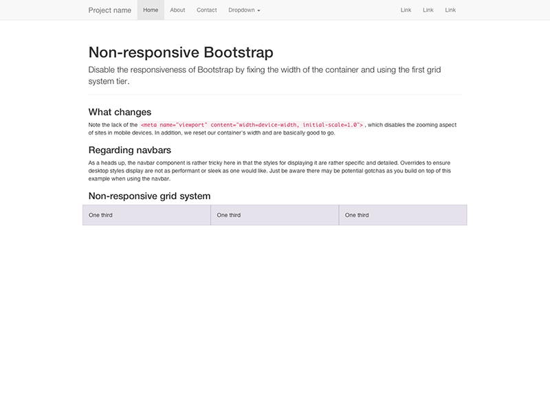 Неадаптивный Bootstrap